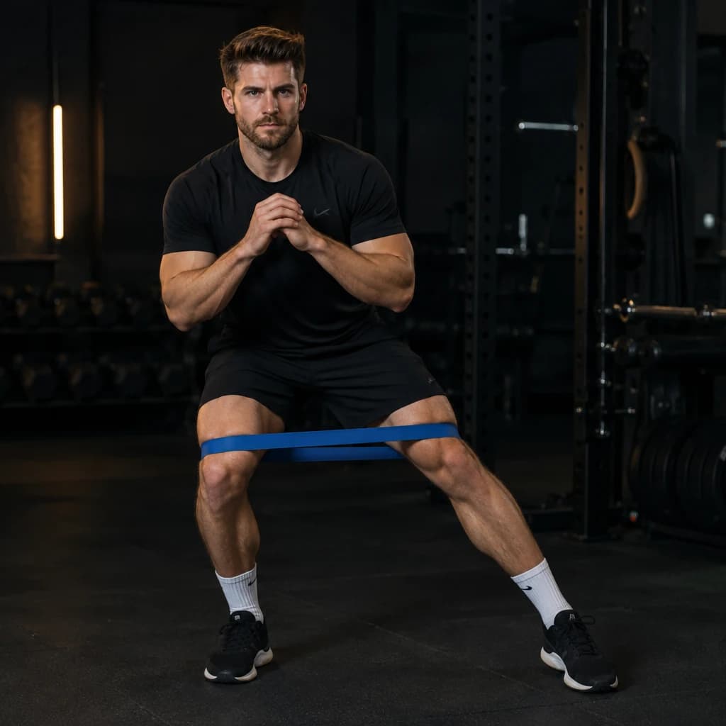 Lateral Band Walk exercise demonstration