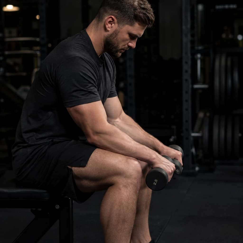 Reverse Wrist Curl exercise demonstration