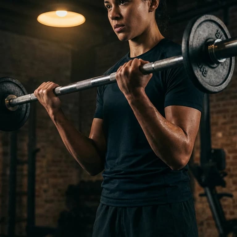 Barbell Curls exercise demonstration