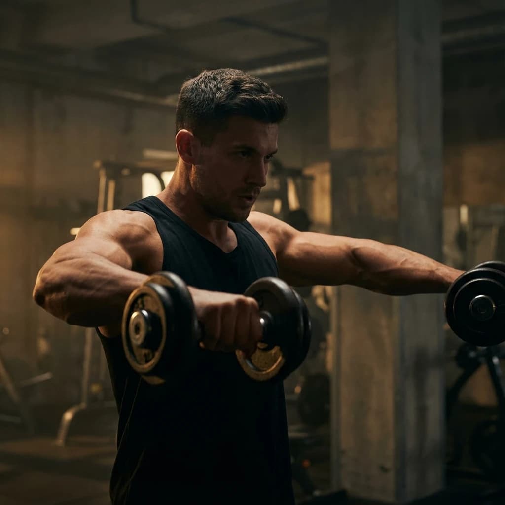 Dumbbell Lateral Raises exercise demonstration