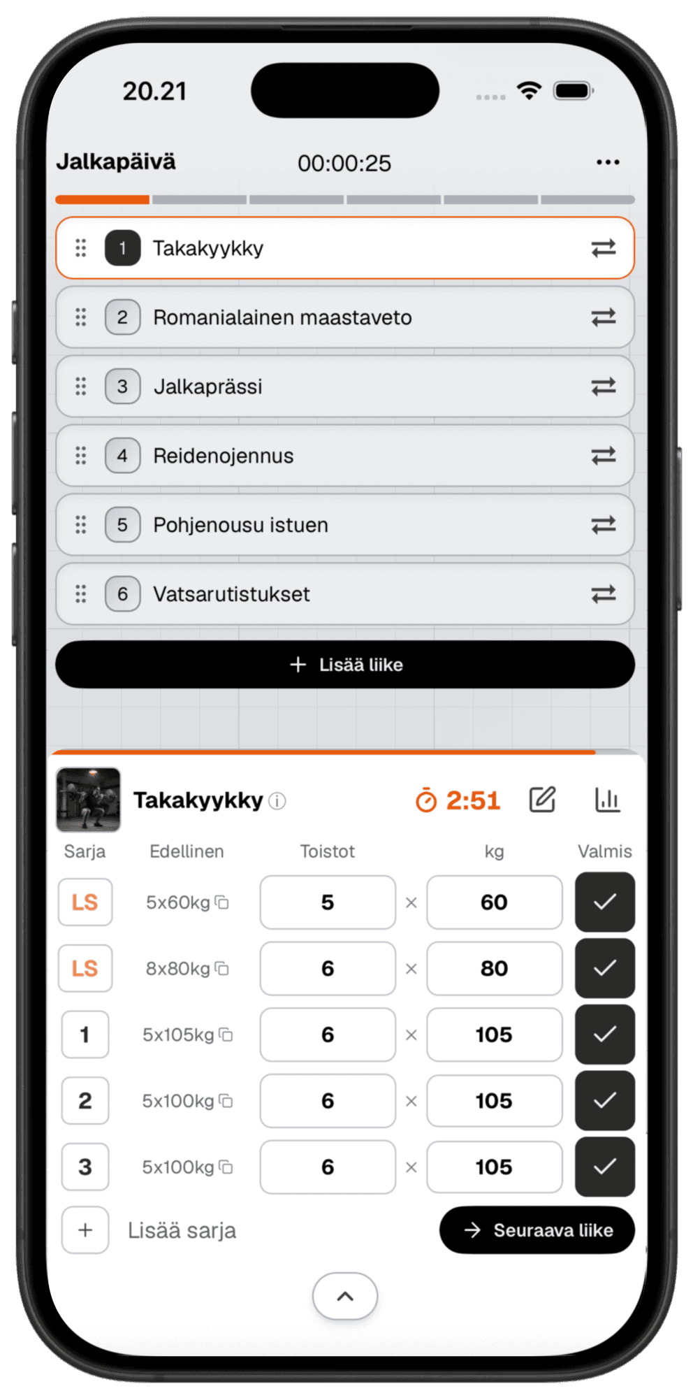 Kirjaa sarjat sekunneissa