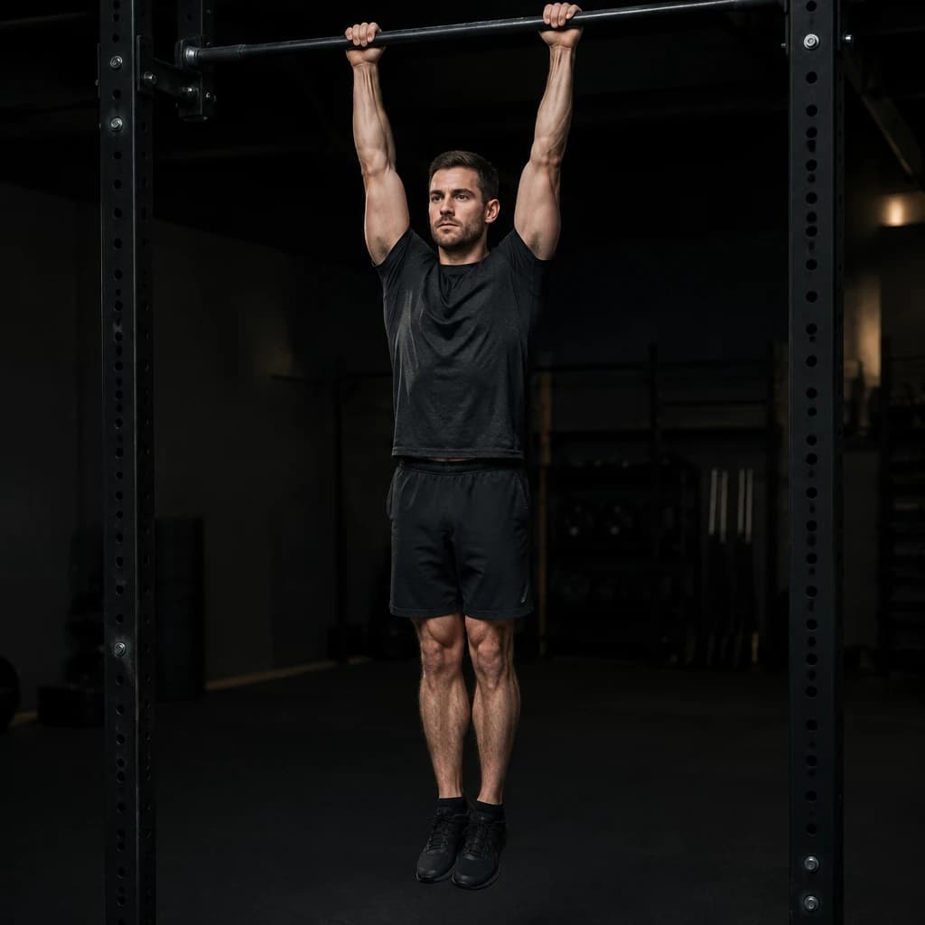 Dead Hang exercise demonstration