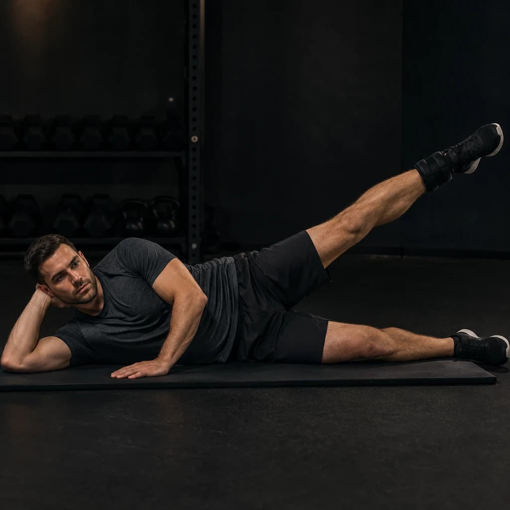 Side-Lying Hip Abduction exercise demonstration