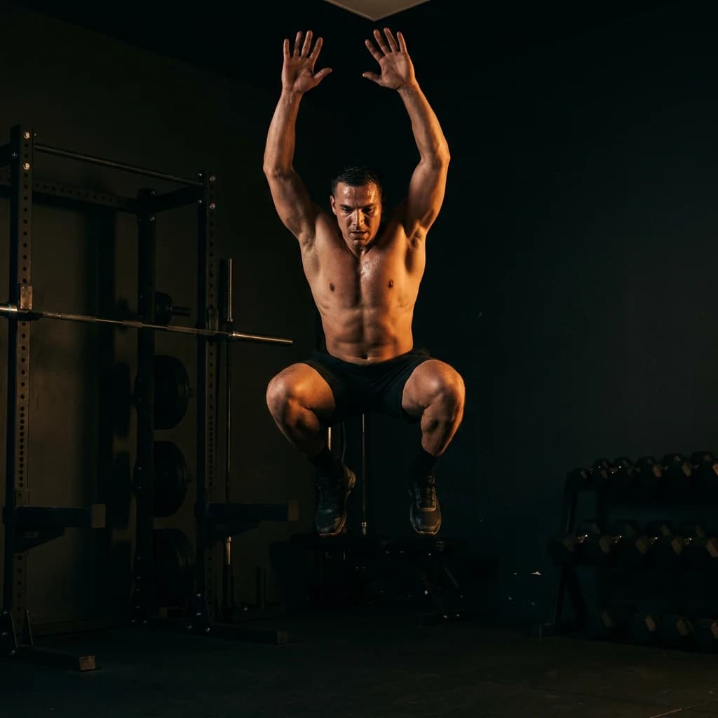 Burpees exercise demonstration