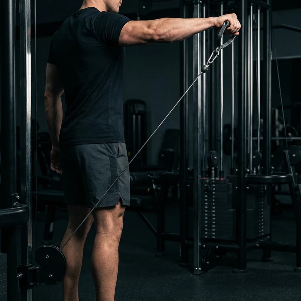 Cable Lateral Raise exercise demonstration