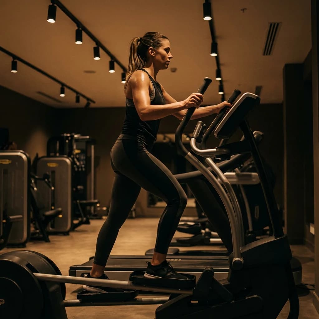 Elliptical Trainer exercise demonstration