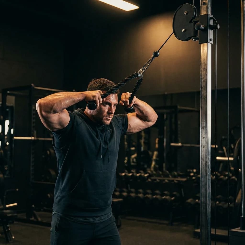 Cable Face Pull exercise demonstration