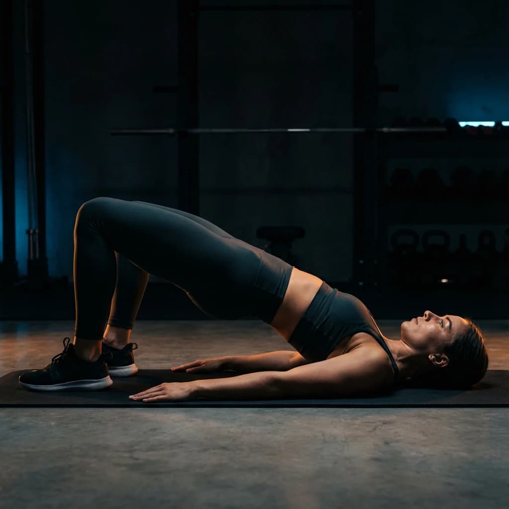 Glute Bridges exercise demonstration