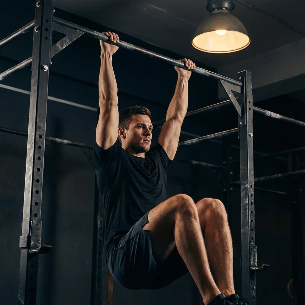 Hanging Knee Raises exercise demonstration