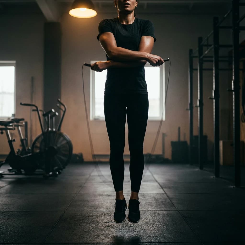 Jump Rope exercise demonstration