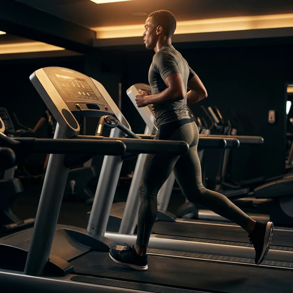 Treadmill Run exercise demonstration