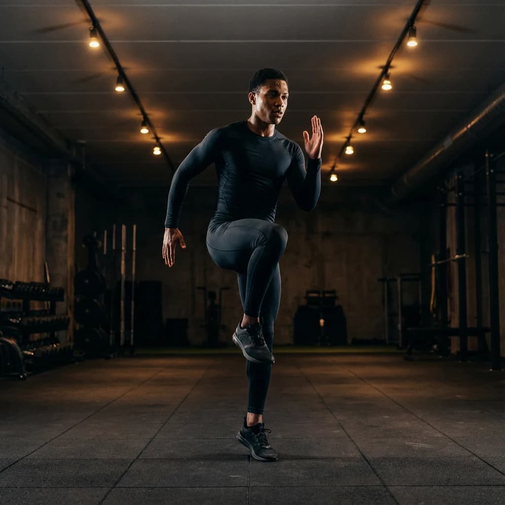 Indoor Walking exercise demonstration
