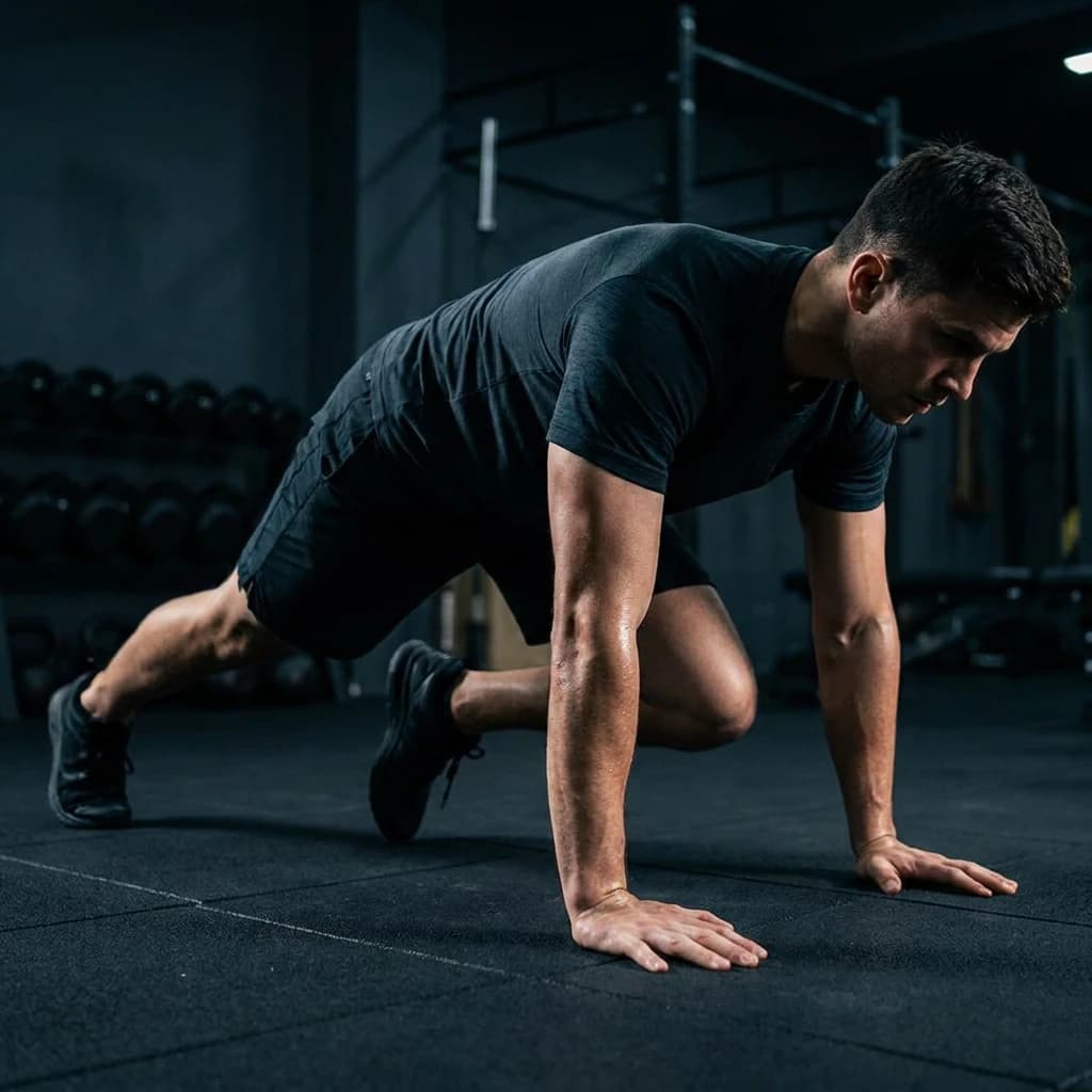 Mountain Climbers exercise demonstration