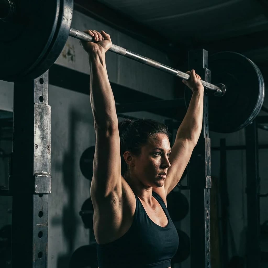 Overhead Press exercise demonstration