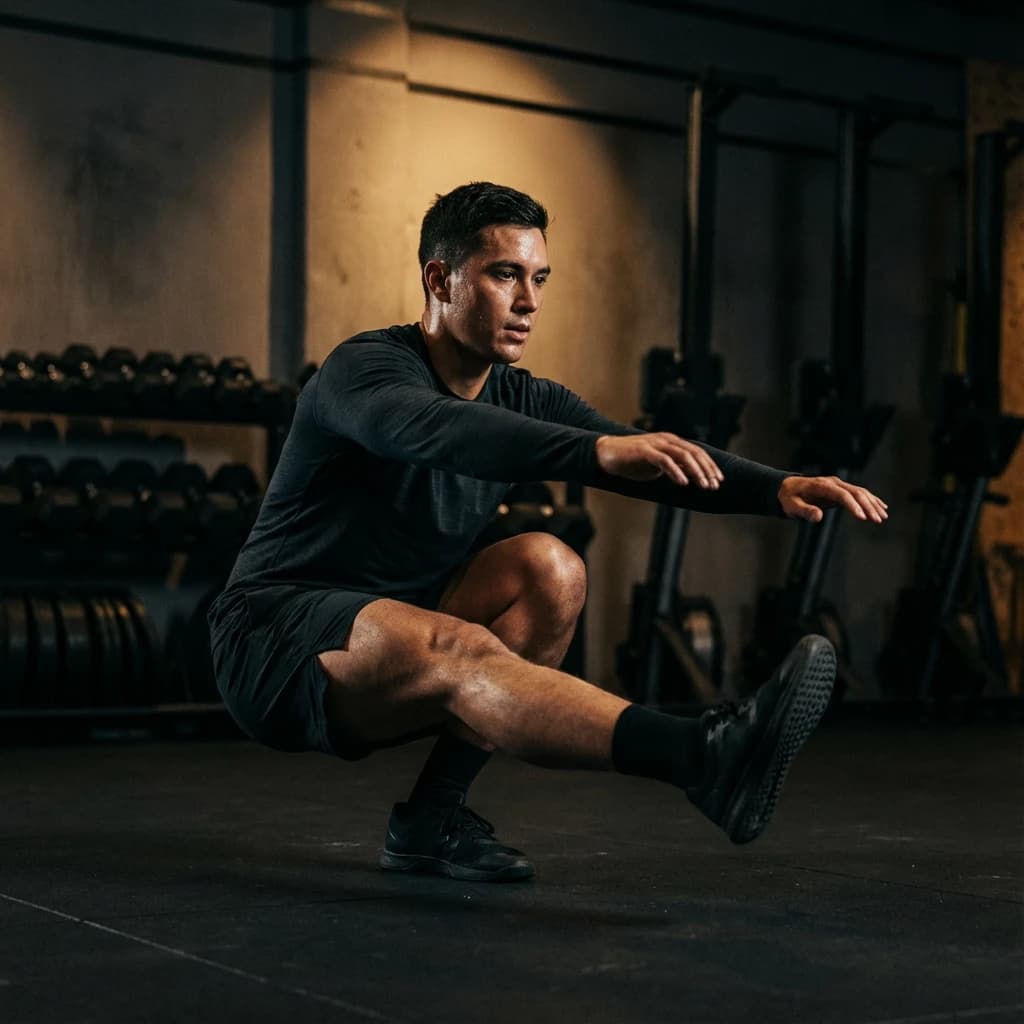 Pistol Squats exercise demonstration
