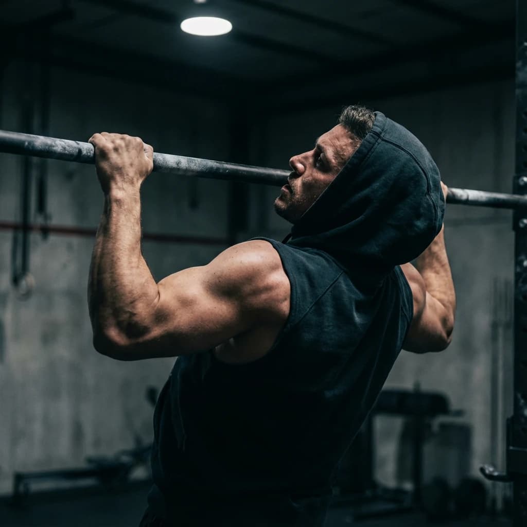 Pull-ups (Overhand Grip) exercise demonstration