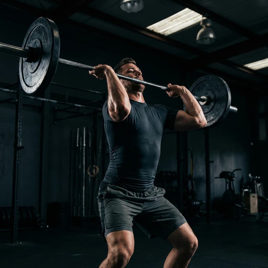 Push Press exercise demonstration
