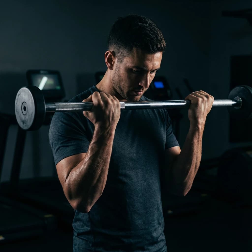 Barbell Reverse Curls exercise demonstration