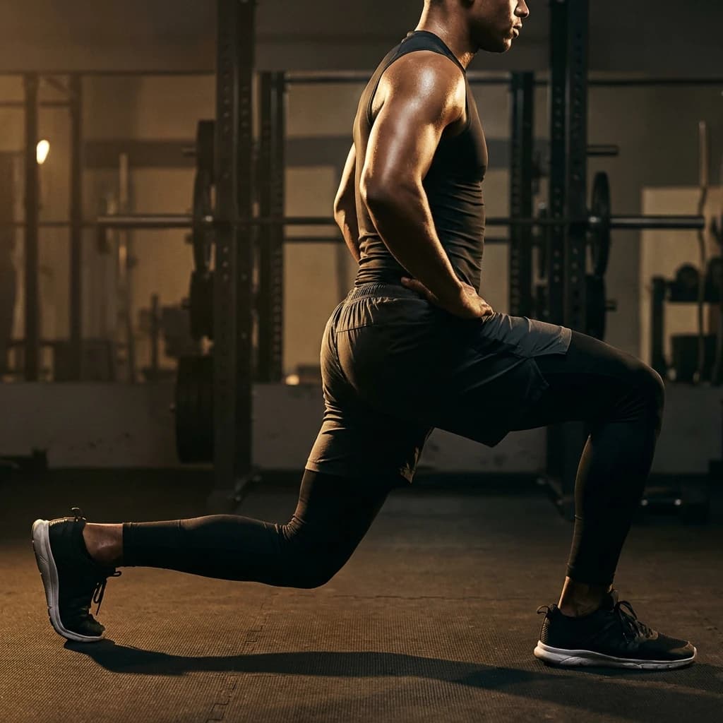 Reverse Lunges exercise demonstration