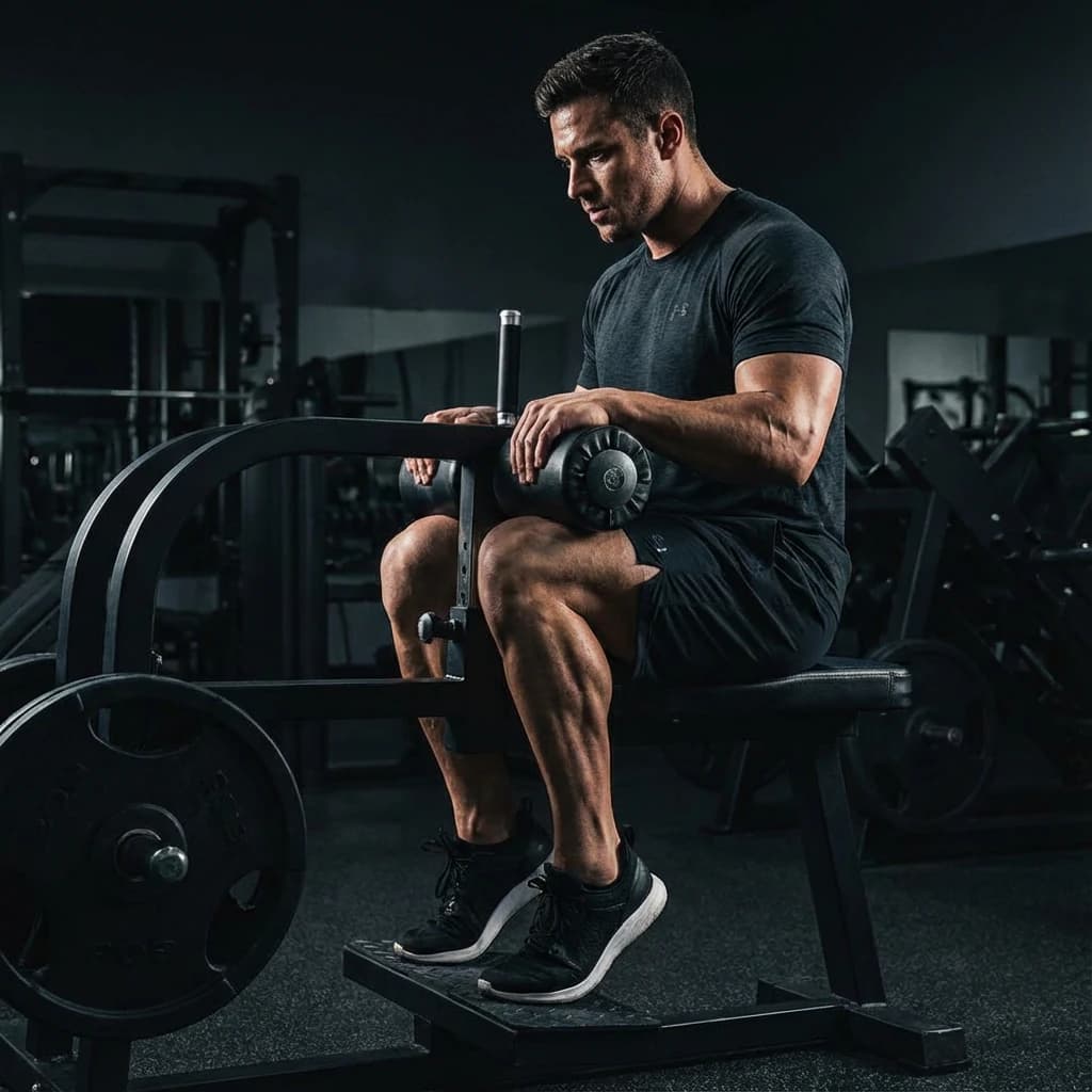 Seated Calf Raise exercise demonstration