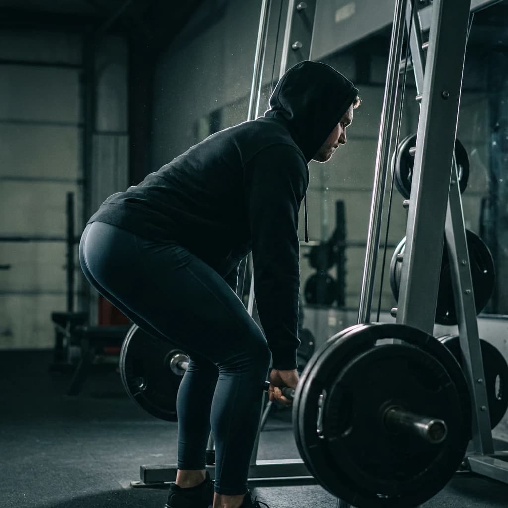 Smith Machine Romanian Deadlift exercise demonstration