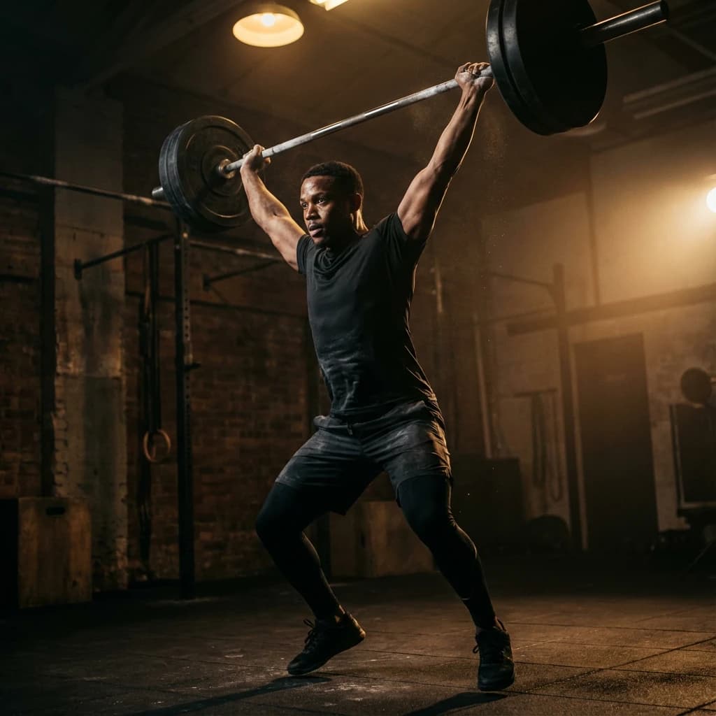 Power Snatch exercise demonstration
