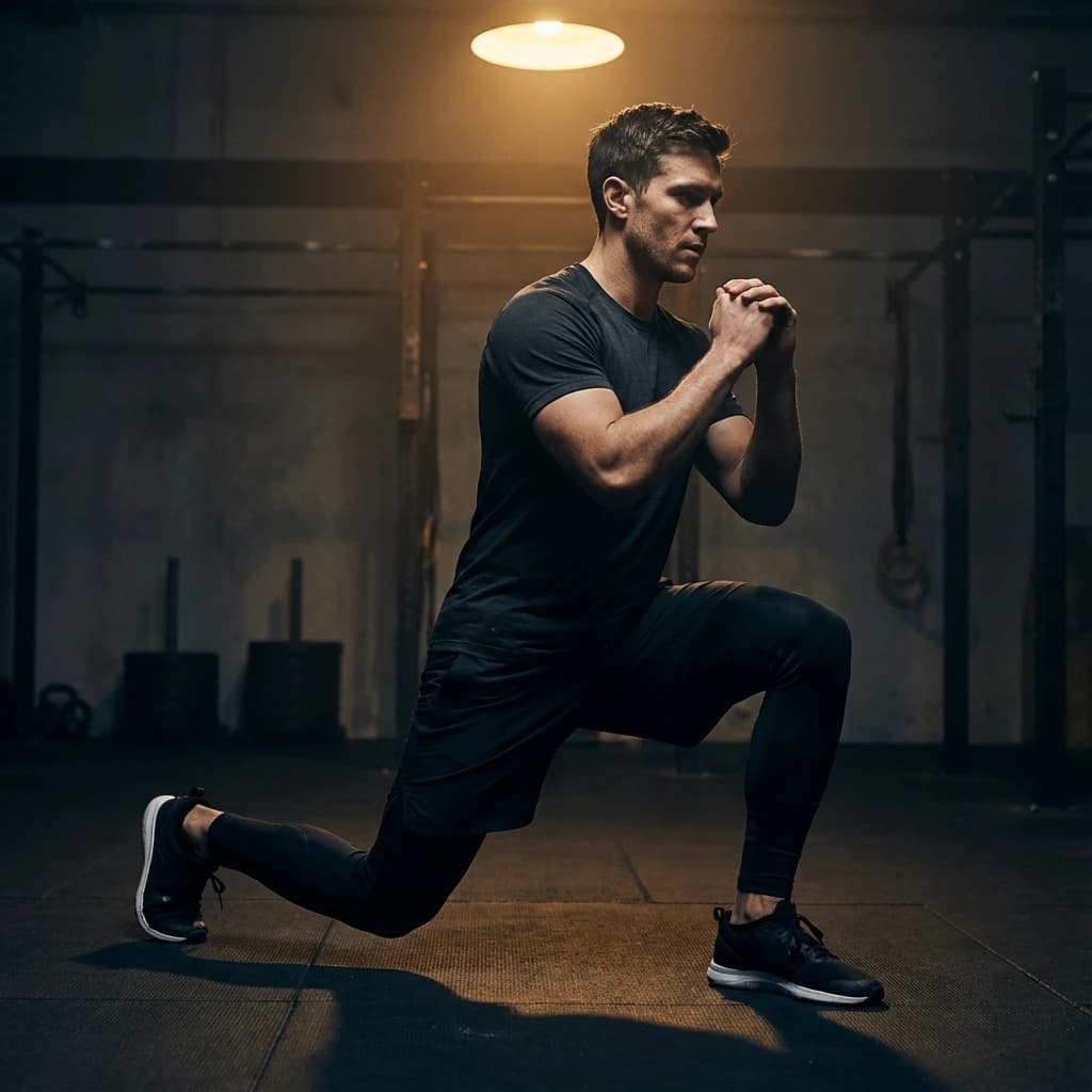 Split Squat exercise demonstration