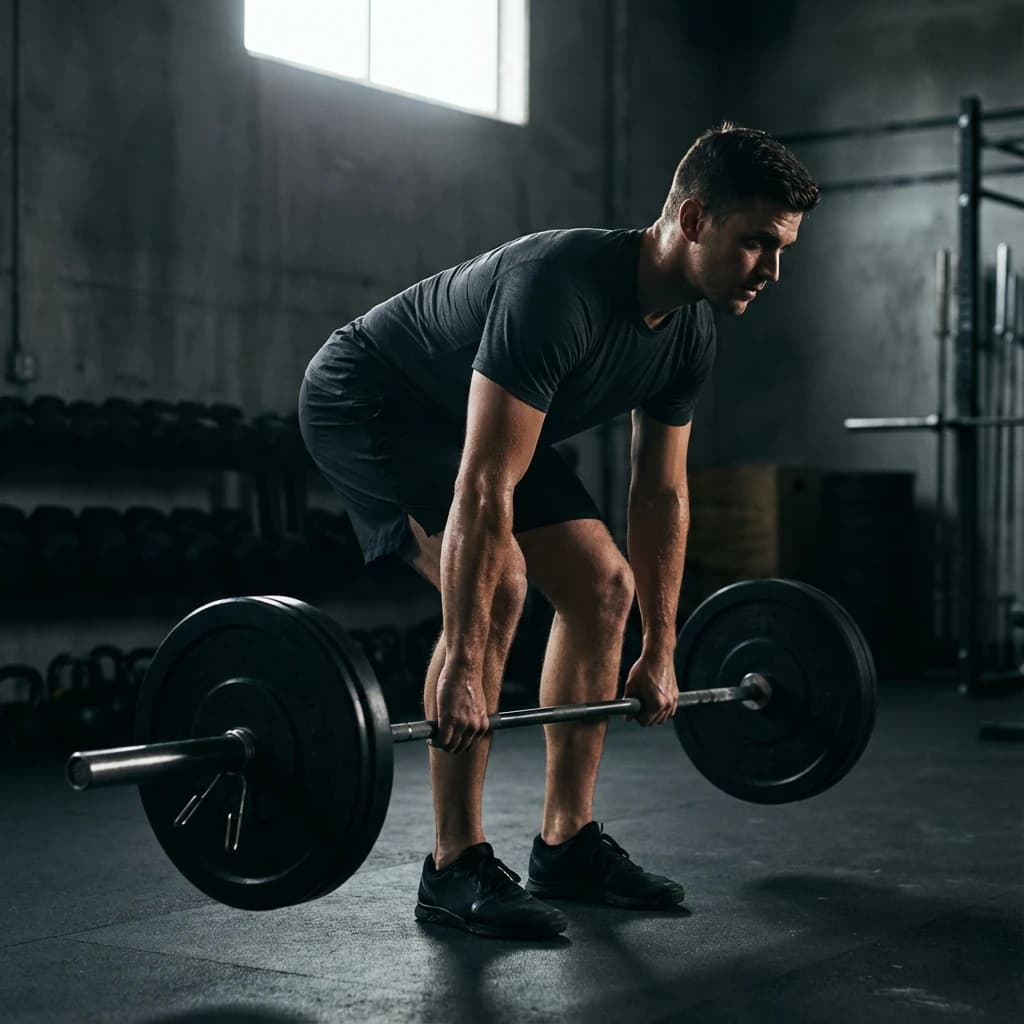 Stiff-Leg Deadlifts exercise demonstration