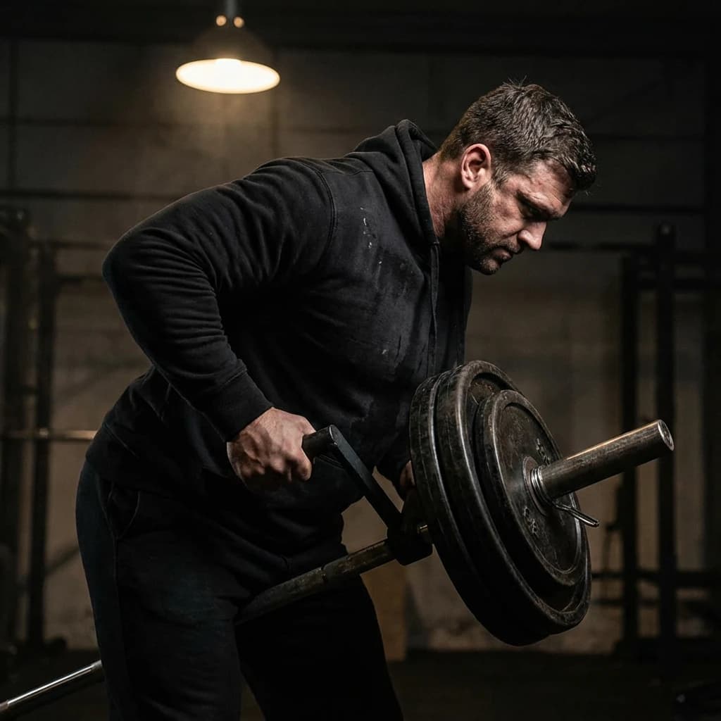 T-Bar Row exercise demonstration