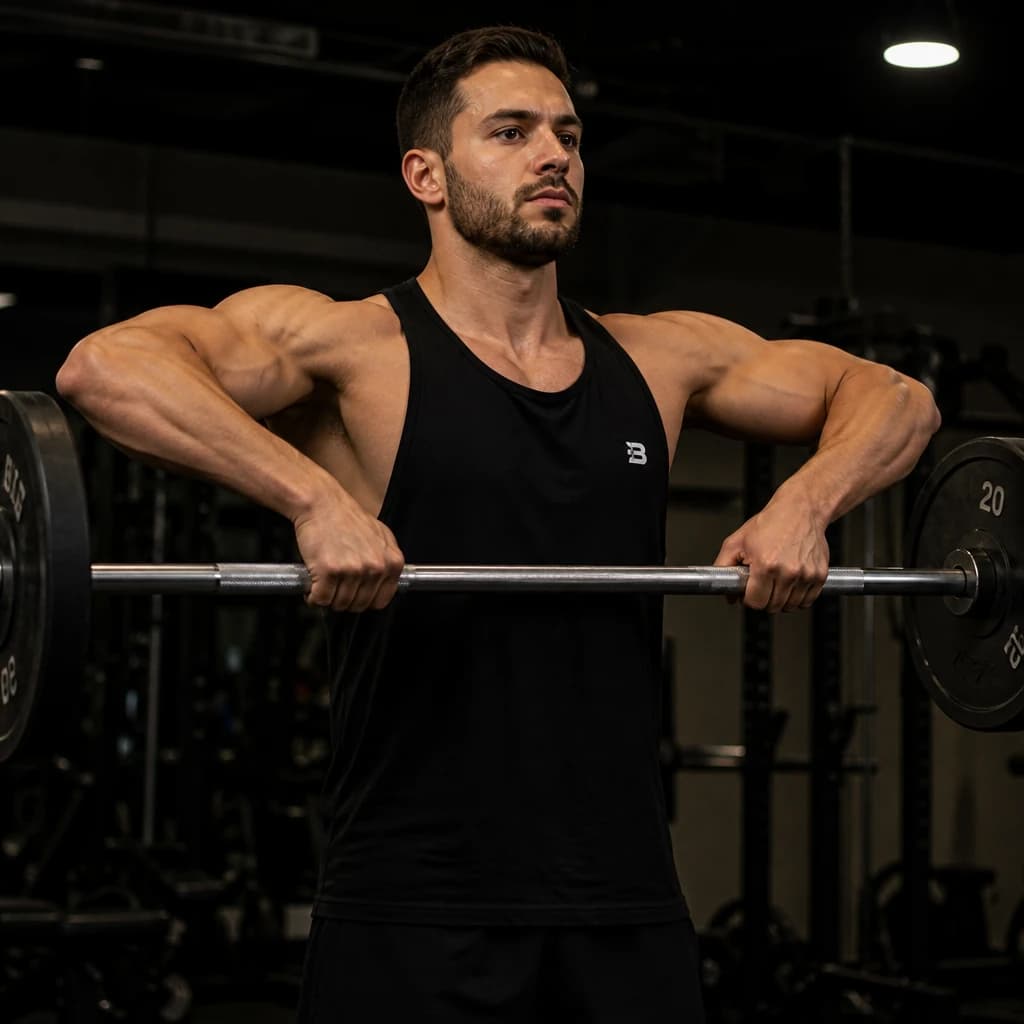 Upright Row exercise demonstration