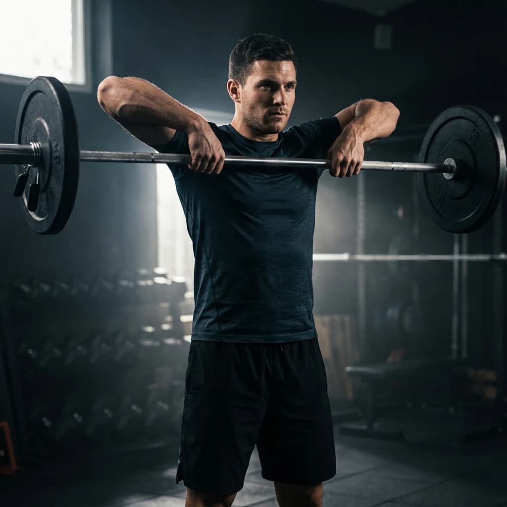 Upright Row exercise demonstration
